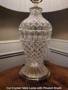Cut-Crystal-Table-Lamp-with-Pleated-Shade-second-image