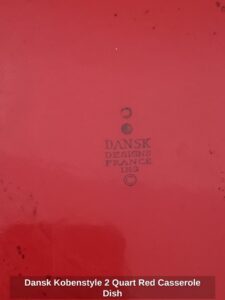 Dansk-Kobenstyle-Quart-Red-Casserole-Dish-third-image
