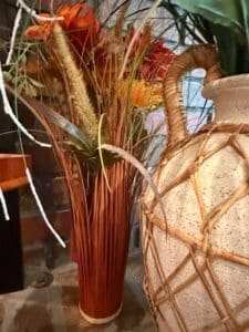 Decorative-Dried-Floral-Arrangement-in-Woven-Vase