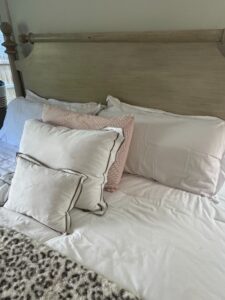 Distressed-Louis-Philippe-Style-Bed-Frame-fourth-image