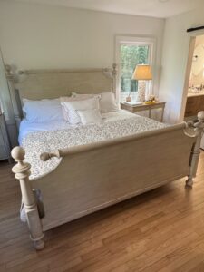 Distressed-Louis-Philippe-Style-Bed-Frame-second-image