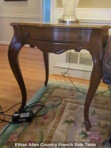 Ethan-Allen-Country-French-Side-Table