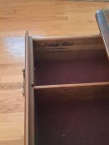 Ethan-Allen-Early-American-Solid-Cherry-Hutch-second-image