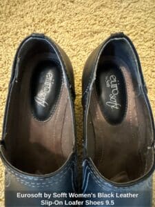 Eurosoft-by-Sofft-Womens-Black-Leather-Slip-On-Loafer-Shoes-.-second-image