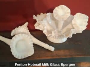 Fenton-Hobnail-Milk-Glass-Epergne