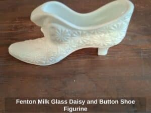 Fenton-Milk-Glass-Daisy-and-Button-Shoe-Figurine-second-image