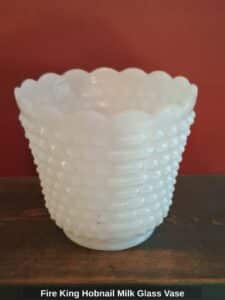 Fire-King-Hobnail-Milk-Glass-Vase