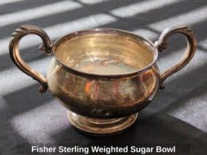 Fisher-Sterling-Weighted-Sugar-Bowl