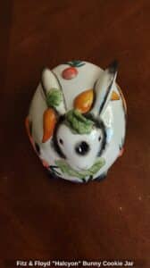 Fitz-Floyd-Halcyon-Bunny-Cookie-Jar