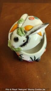 Fitz-Floyd-Halcyon-Bunny-Cookie-Jar-third-image