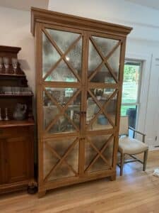 French-Country-Mirrored-Armoire-or-Cabinet