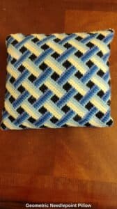 Geometric-Needlepoint-Pillow