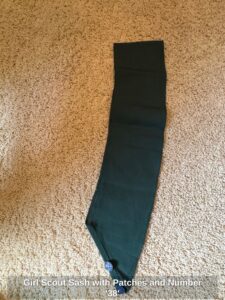 Girl-Scout-Sash-with-Patches-and-Number-second-image
