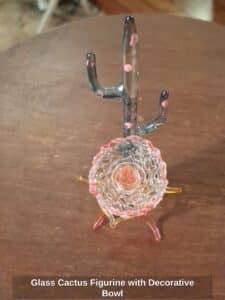 Glass-Cactus-Figurine-with-Decorative-Bowl