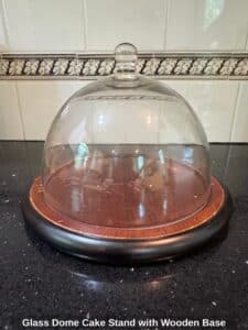 Glass-Dome-Cake-Stand-with-Wooden-Base