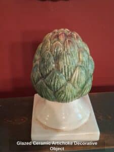 Glazed-Ceramic-Artichoke-Decorative-Object