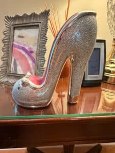Glitter-High-Heel-Shoe-Vase