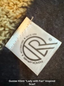 Gustav-Klimt-Lady-with-Fan-Inspired-Scarf-second-image