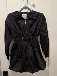 Habitual-Kid-Black-Hooded-Drawstring-Waist-Jacket