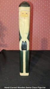 Hand-Carved-Wooden-Santa-Claus-Figurine