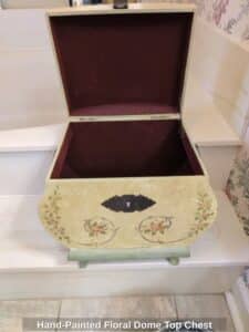Hand-Painted-Floral-Dome-Top-Chest-second-image