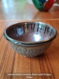 Handcrafted-Ceramic-Bowl-with-Drippy-Glaze
