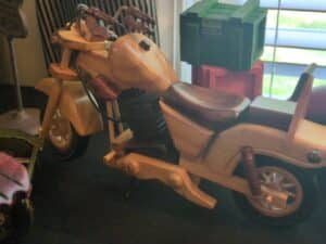 Handcrafted-Wooden-Motorcycle-Model-second-image