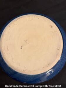 Handmade-Ceramic-Oil-Lamp-with-Tree-Motif-second-image