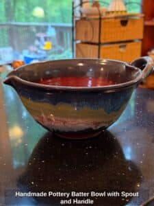 Handmade-Pottery-Batter-Bowl-with-Spout-and-Handle-third-image
