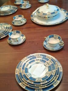 Haviland-Val-de-Loire-Blue-Band-China-Set