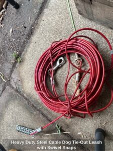 Heavy-Duty-Steel-Cable-Dog-Tie-Out-Leash-with-Swivel-Snaps