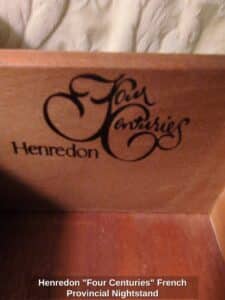Henredon-Four-Centuries-French-Provincial-Nightstand-third-image