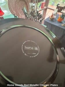 Home-Goods-Red-Metallic-Charger-Plates-second-image