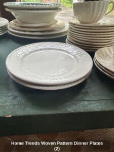 Home-Trends-Woven-Pattern-Dinner-Plates-second-image