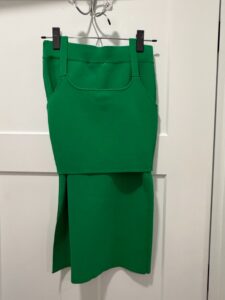 House-of-Harlow-Green-Knit-Top-and-Skirt-Set-second-image