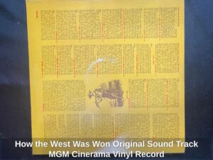 How-the-West-Was-Won-Original-Sound-Track-MGM-Cinerama-Vinyl-Record-second-image