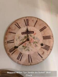 Howard-Miller-Le-Jardin-du-Soleil-Wall-Clock