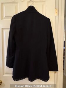 Illusion-Black-Ruffled-Jacket-third-image