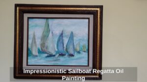 Impressionistic-Sailboat-Regatta-Oil-Painting