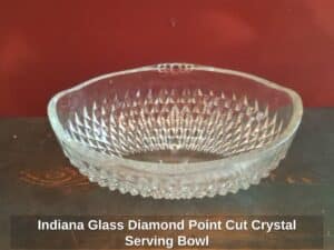 Indiana-Glass-Diamond-Point-Cut-Crystal-Serving-Bowl