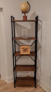 Industrial-Pipe-Bookshelf-with-Wooden-Shelves