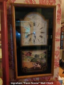 Ingraham-Farm-Scene-Wall-Clock