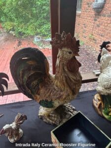 Intrada-Italy-Ceramic-Rooster-Figurine