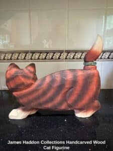 James-Haddon-Collections-Handcarved-Wood-Cat-Figurine-second-image