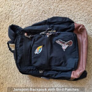 Jansport-Backpack-with-Bird-Patches-second-image