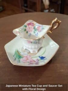 Japanese-Miniature-Tea-Cup-and-Saucer-Set-with-Floral-Design