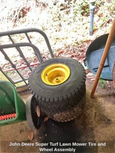 John-Deere-Super-Turf-Lawn-Mower-Tire-and-Wheel-Assembly