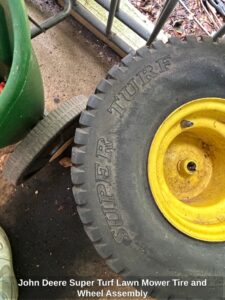 John-Deere-Super-Turf-Lawn-Mower-Tire-and-Wheel-Assembly-second-image