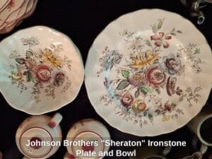 Johnson-Brothers-Sheraton-Ironstone-Plate-and-Bowl