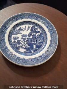 Johnson-Brothers-Willow-Pattern-Plate